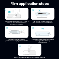 Стекло "Антишпион" от Nillkin для смартфона Samsung Galaxy S25 Edge, серия Guardian Privacy Tempered Glass Screen Proetector