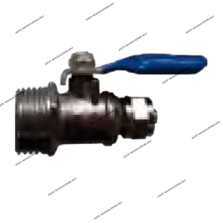 кран 1/2(н) пл. трубка Ø8мм