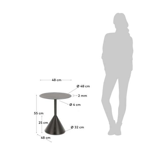 Журнальный столик Yinan Ø48х55 см