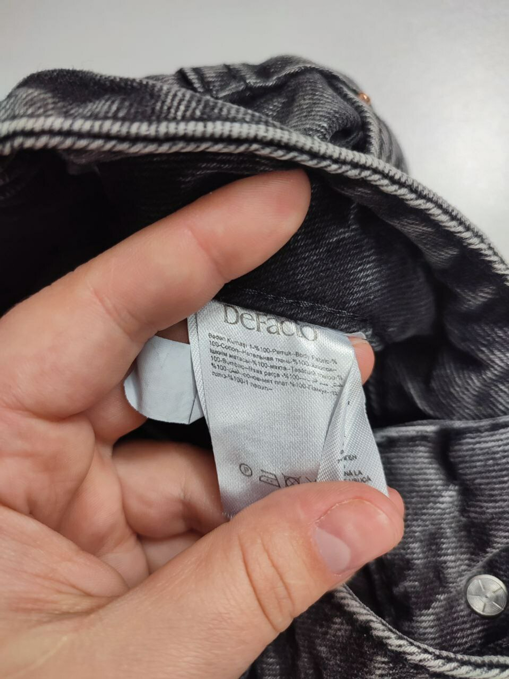 Юбка DeFacto джинсовая 40 размер, новая