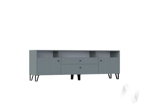 Тумба ТВ Гостиная Оливия (сумеречный голубой/шарли бриз)