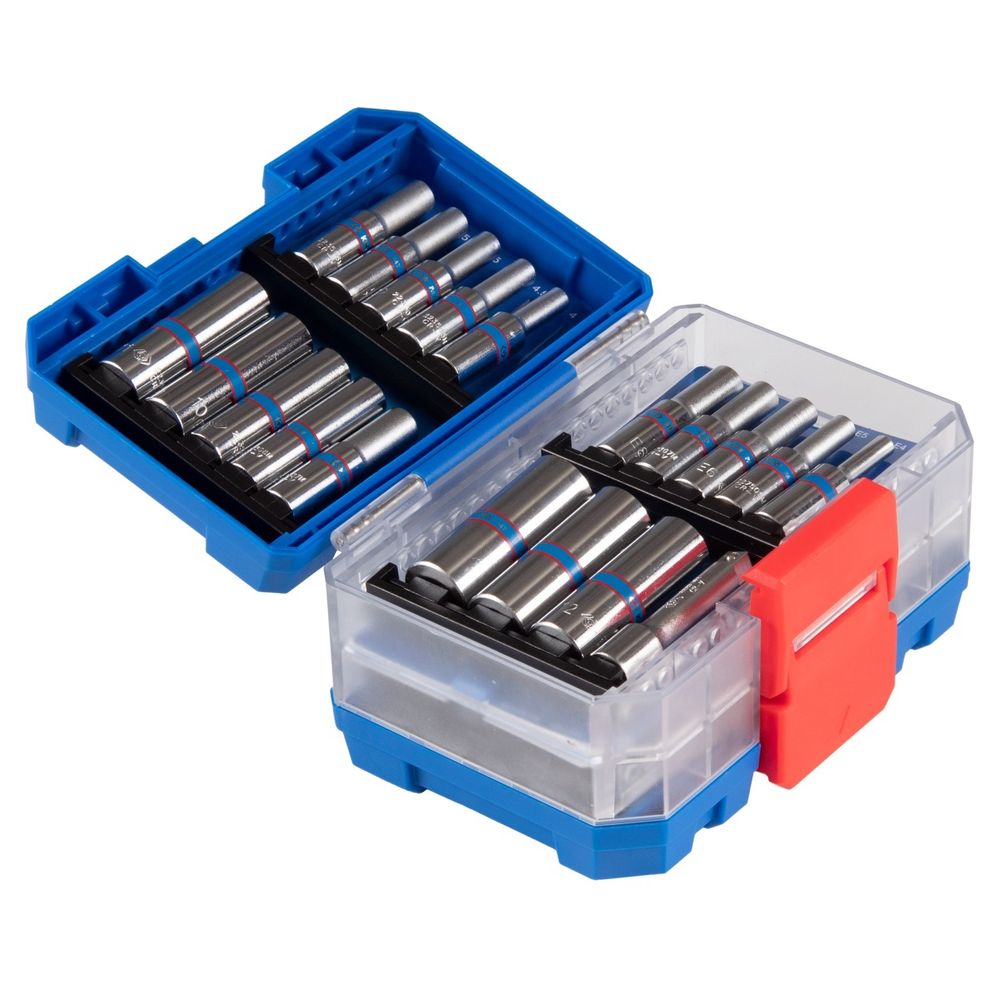 KING TONY (2549MR-EB) Набор торцевых головок и насадок 1/4", 4-14 мм, 49 предметов