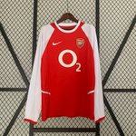 Купить домашнюю ретро форму «Арсенал» с длинными рукавами 2002-2004