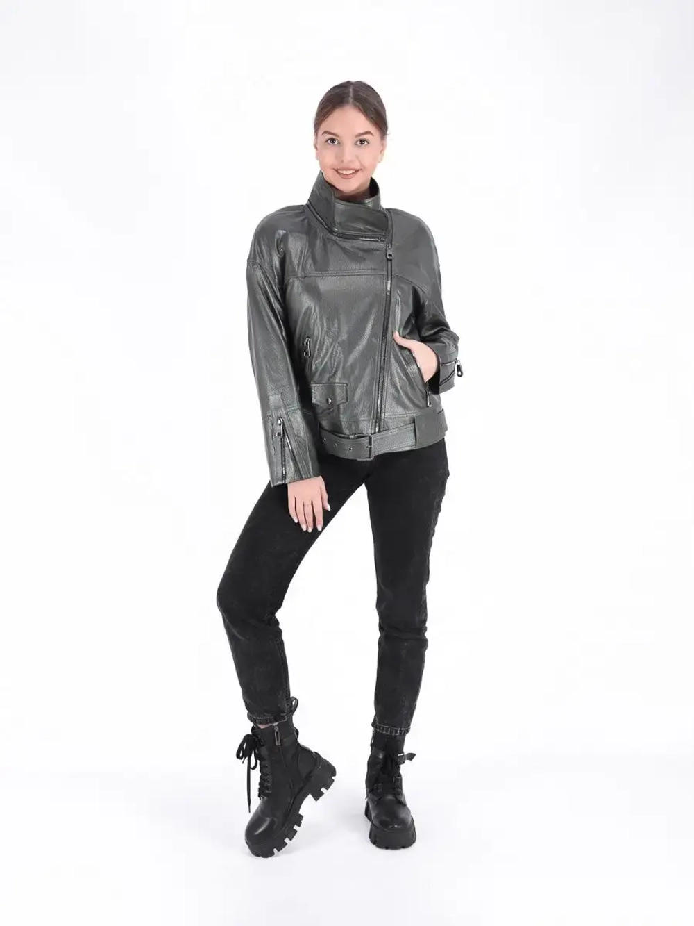 Куртка женская из натуральной кожи Турция