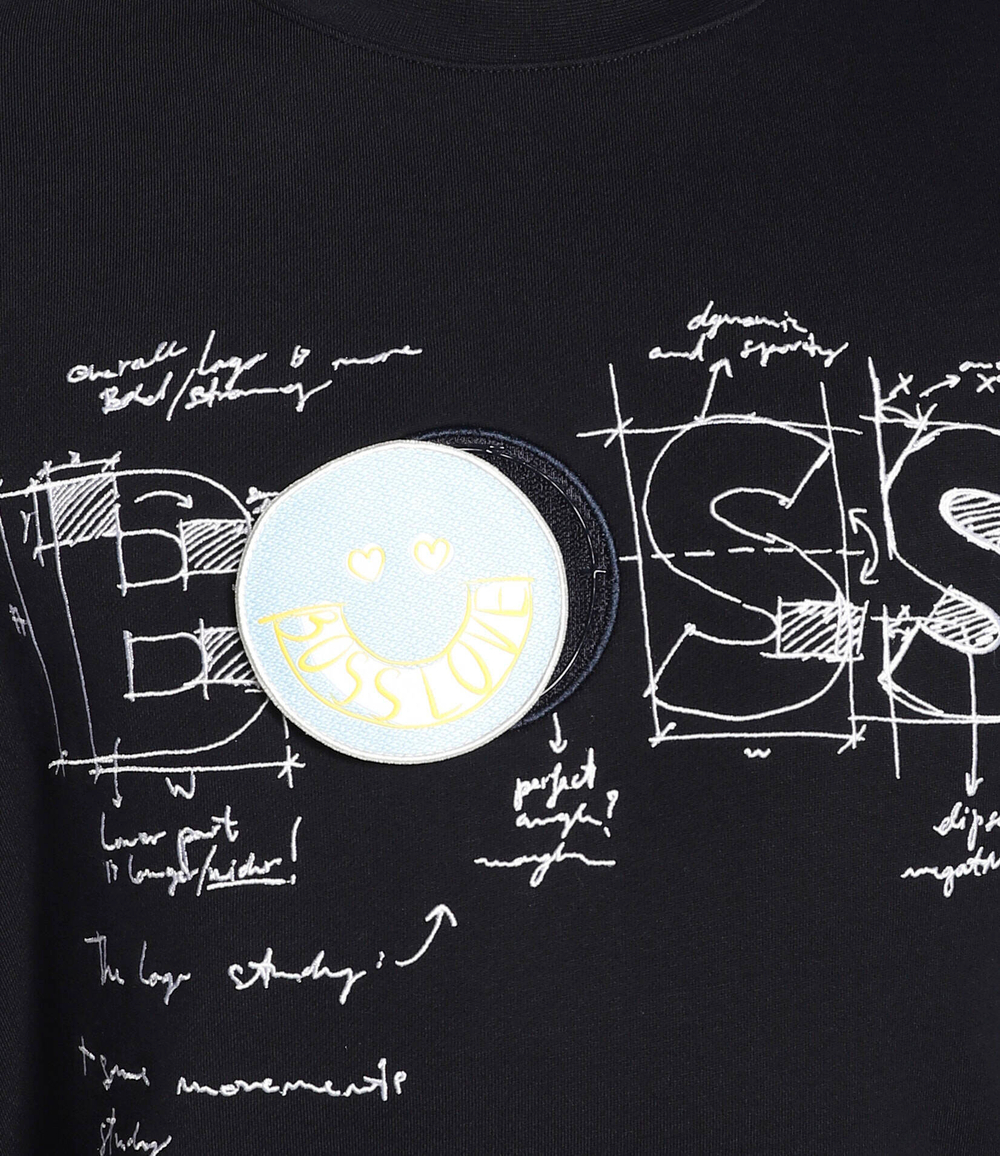 Худи BOSS GREEN - темно-синий(50471934)