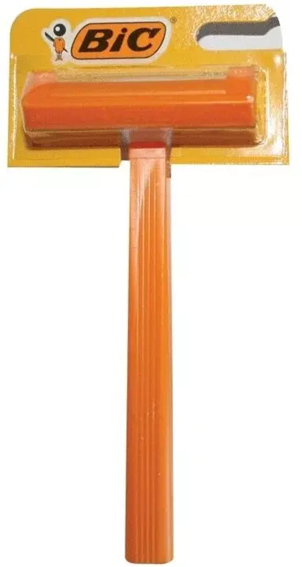 Станок д/бритья одноразовый  "BiC" 1шт на карте (оранж)