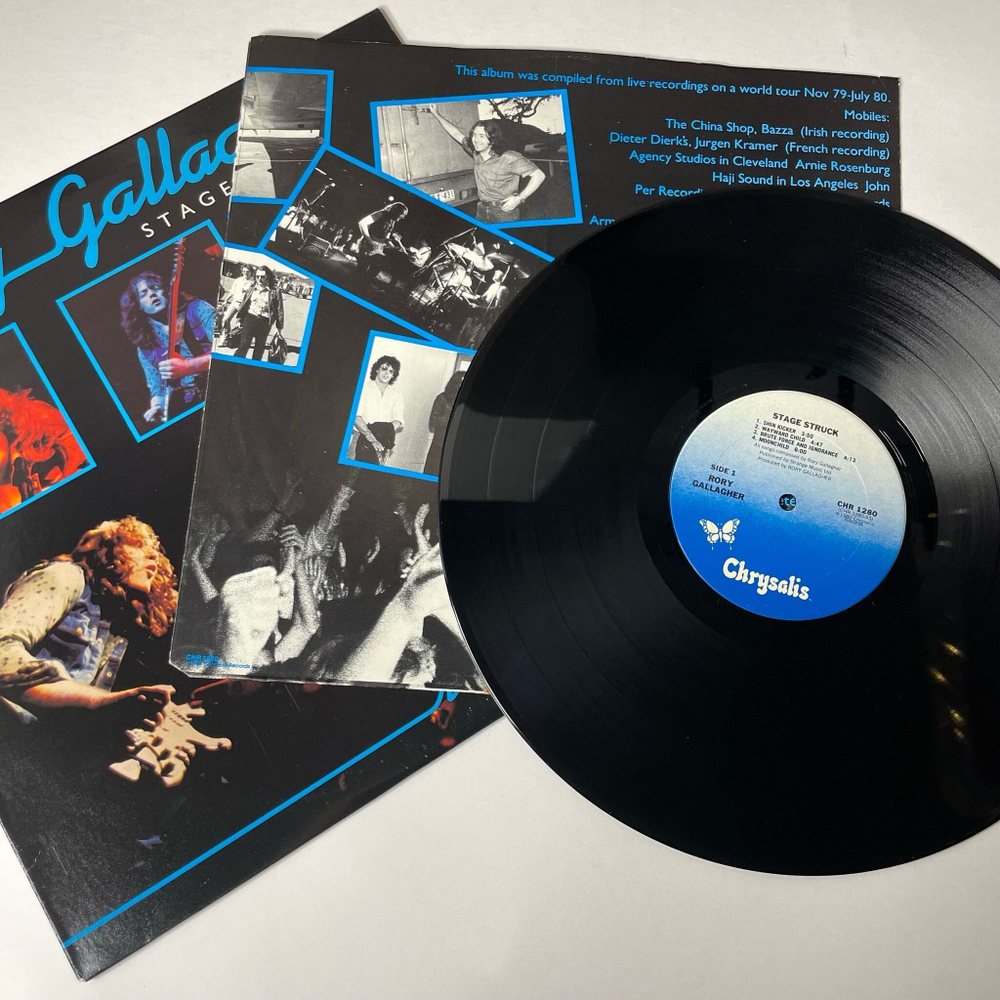 Винтажная виниловая пластинка LP Rory Gallagher Stage Struck (USA 1980) Moonchild