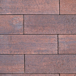 Тротуарная плитка СТОУНВУД - Венге, комплект из 4 видов плит