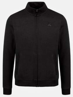 Мужская теннисная кофта Le Coq Sportif ESS T/T FZ Sweat No.1 M - черный