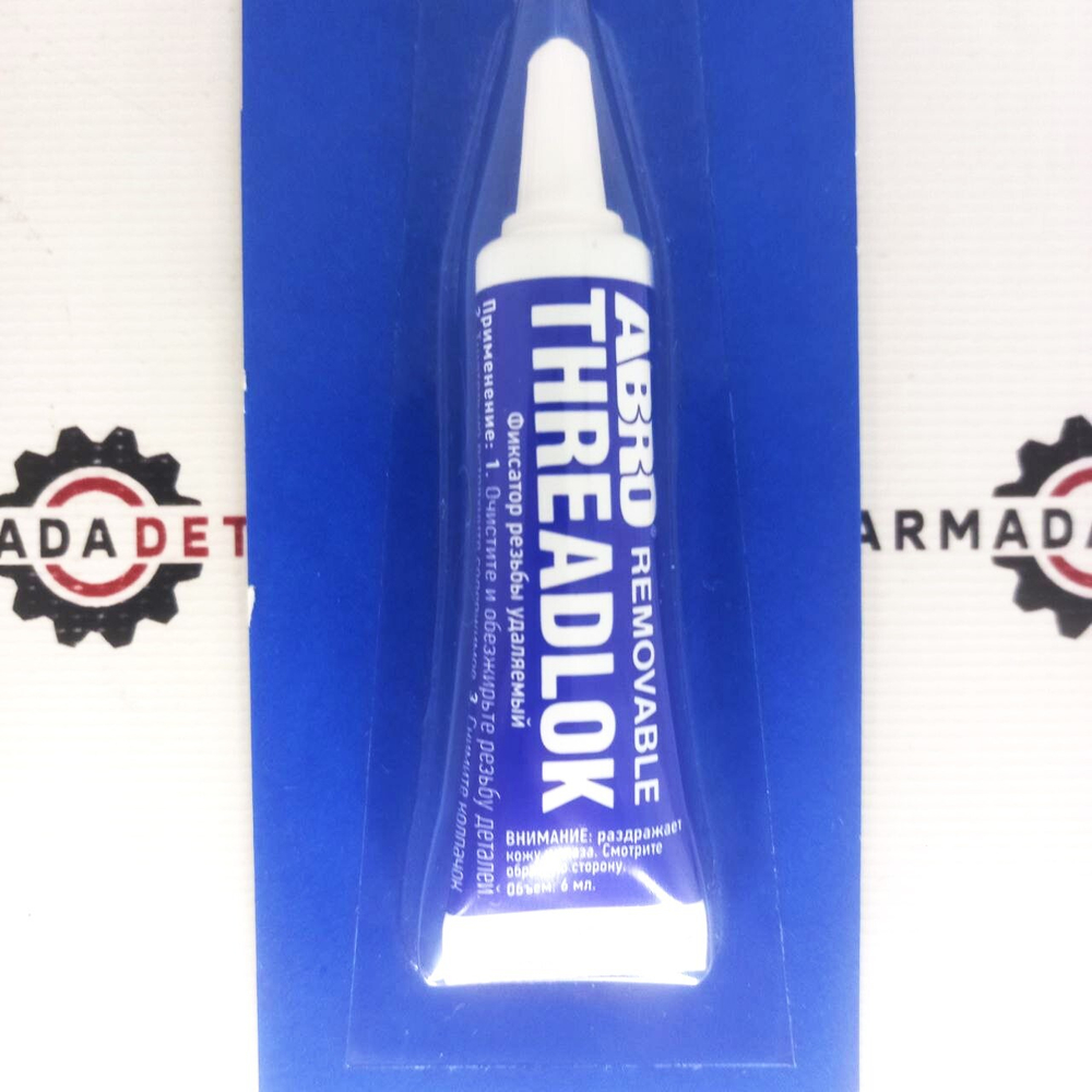 Фиксатор резьбы средней прочности THREADLOK (6 мл.) | TL-342-R | Abro