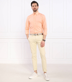 чиносы schino taber BOSS ORANGE - песочный(50472558)