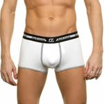 Трусы мужские хипсы белые DARKZONE DZN3222