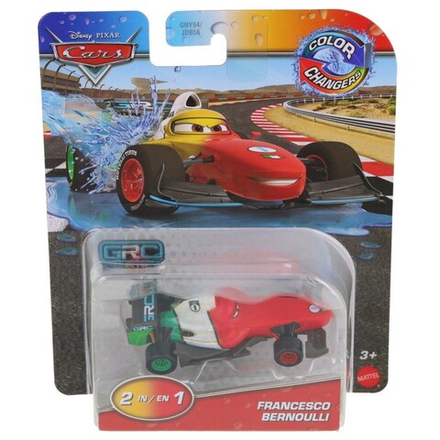 Тачки - Disney Меняющий цвет автомобиль FRANCESCO BERNOULLI JBM65