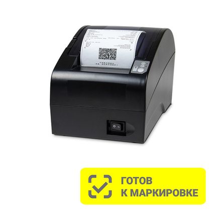 Онлайн-касса ККТ АТОЛ FPrint-22ПТК. Черный.  USB. RS-232. Ethernet. 5.0
