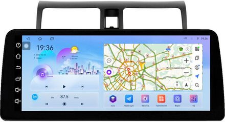 Магнитола для Suzuki Swift 3 2004-2010 - FarCar монитор 12.3" 2K QLED на Android 14, TS10, CarPlay, 4G SIM-слот