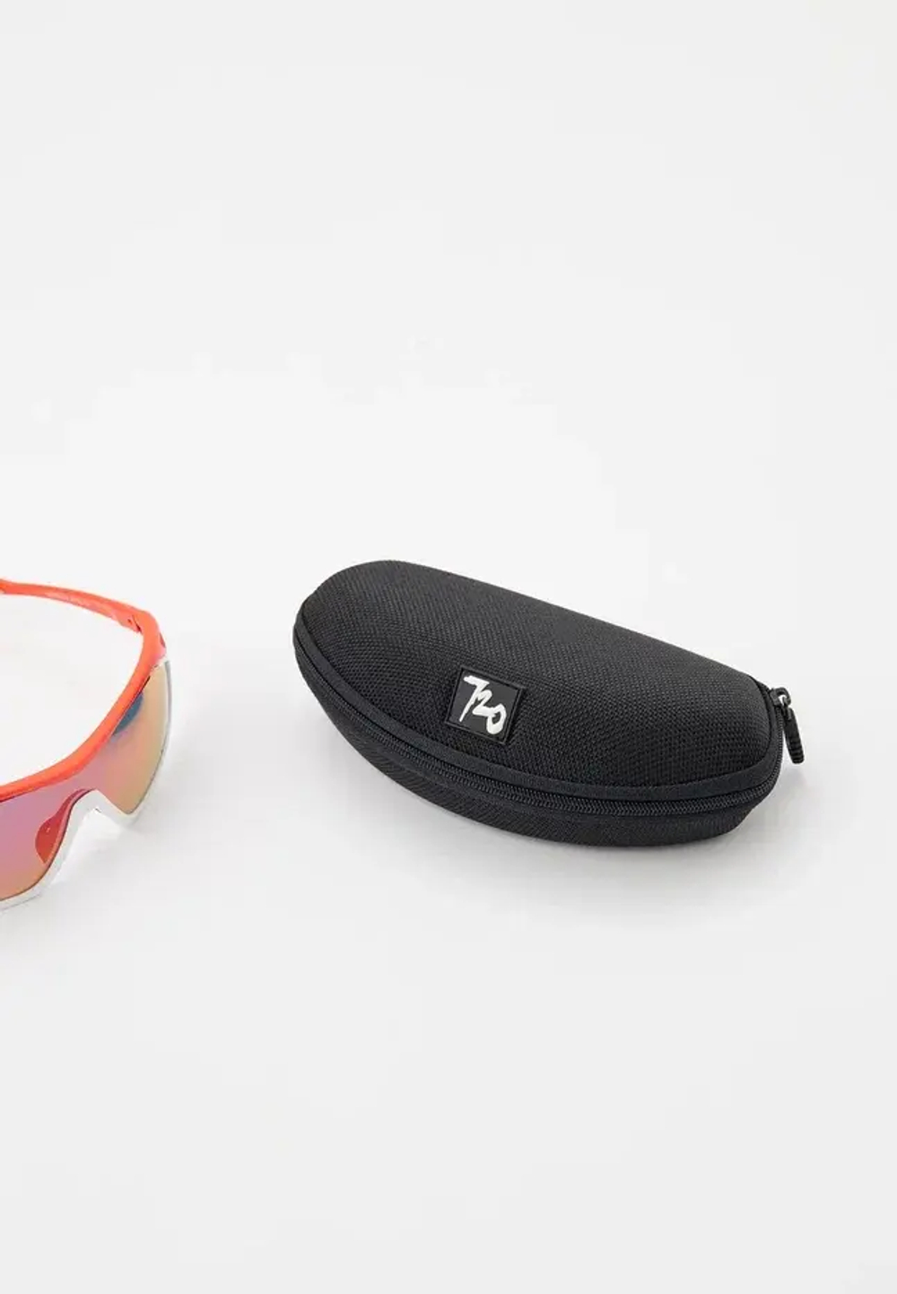 Спортивные очки 720armour Analog Pro / Matte Neon Red Orange / Matte White Gasket / Smoke Full Red Ti Lens