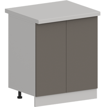 Кухня Модуль ШН 700 Белый / Грей Софт