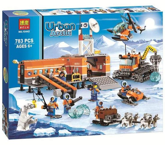 Конструктор BELA "URBAN / Арктика " "Полярная станция" , 783 детали , арт.10442