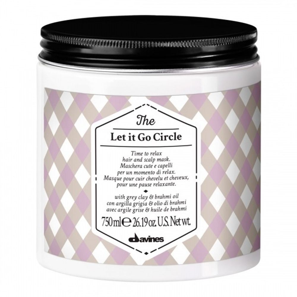 Davines The Let If Go Circle/ Маска-релакс для волос и кожи головы 750 мл