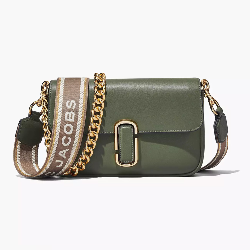 СУМКА THE J MARC SHOULDER BAG BRONZE GREEN