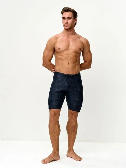 Шорты Sargan Sport 1040/BKBL 2 мм черный/синий