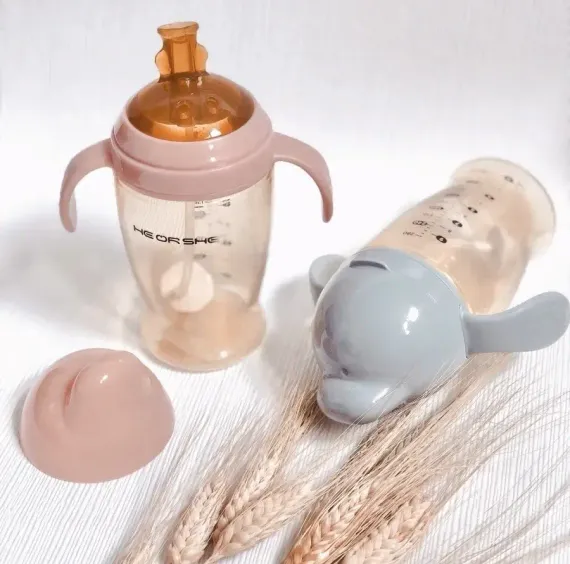 Поильник Heorshe Розовый 280 мл