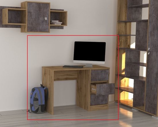 дуб вотан / камень темный