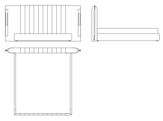 Кровать с решеткой Hamptons TIMELESS SALE, FRATELLI BARRI