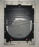 Радиатор охлаждения Ricardo K4100ZDS; ММЗ-30/Radiator