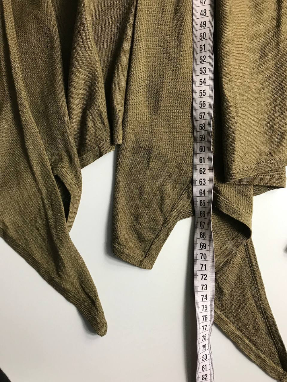 Кардиган-накидка Cathrine Hammel уютная, из шелка, маркировка S, 44 размер