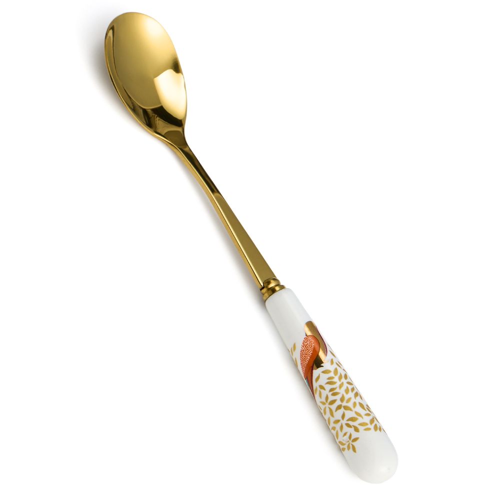 НАБОР ЛОЖЕК ЧАЙНЫХ LEFARD "GOLDEN BIRDS" 4 ШТ. (КОР=36НАБ.)