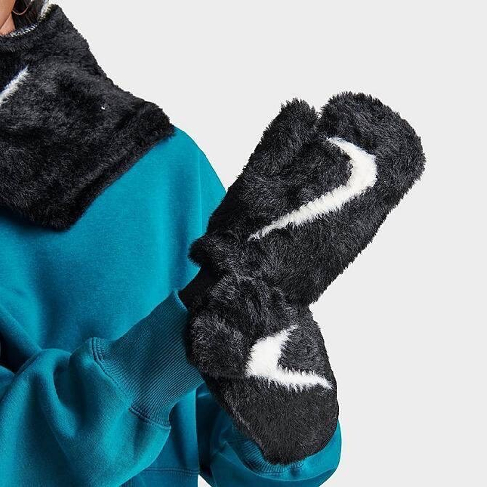 Варежки Nike Warm Plush Mittens Black