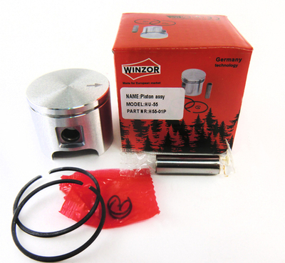 Поршень б/п Husqvarna  51/55 (D:46-мм, в сборе, а: 5036081-71) [Winzor]