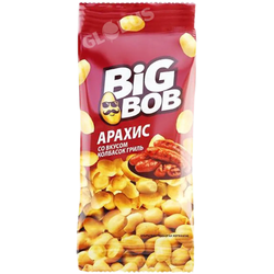 Арахис Big Bob колбаски гриль 80 гр