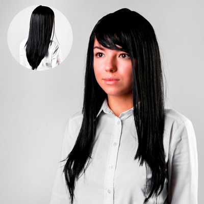 Парик «Красотка», обхват головы 56-58 см, цвет чёрный