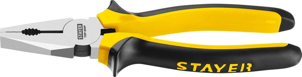 2205-1-20 STAYER TOPGrip 200мм комбинированные плоскогубцы