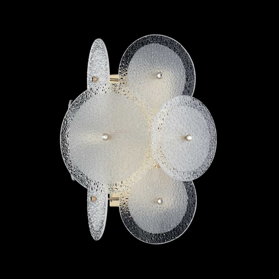 Бра Crystal Lux DANDELION AP2 GOLD