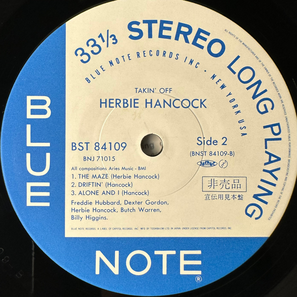 Herbie Hancock ‎– Takin' Off (Япония 1984г.)