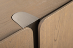 Комод Garda Decor Закруглённый (Smooth) 200*42*80 см