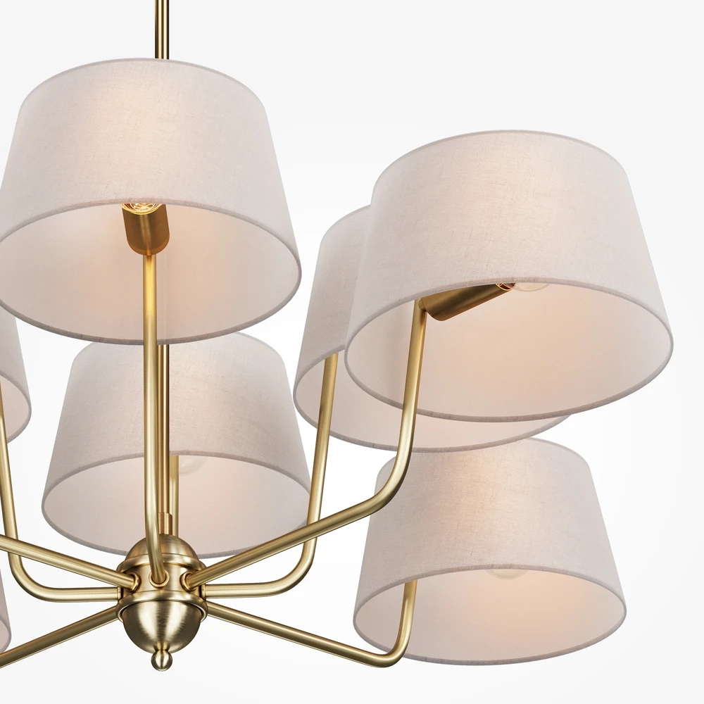 Люстра на штанге Maytoni MODESTO MOD360PL-08BS