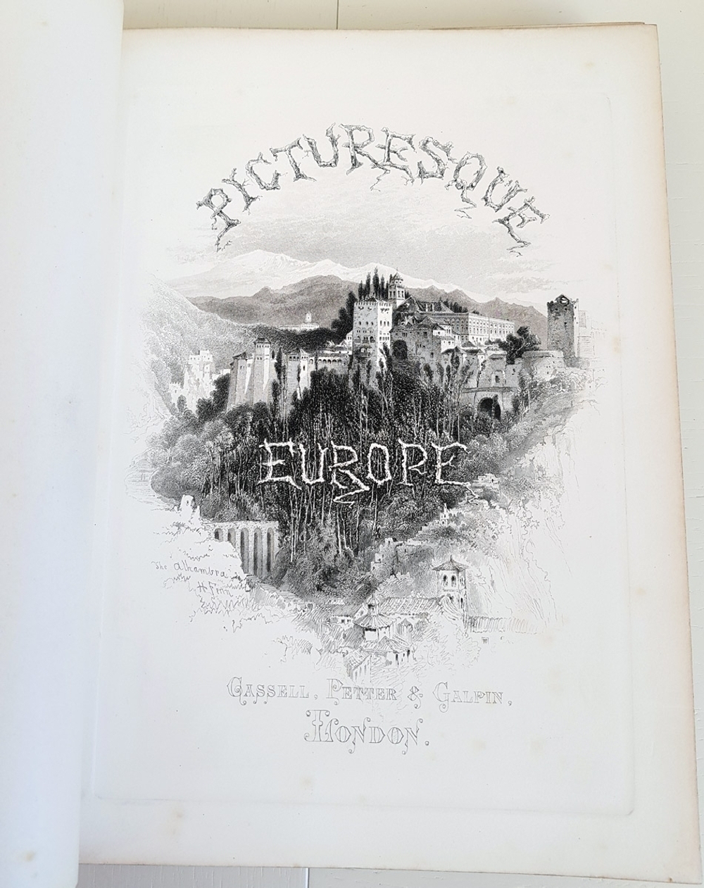 "Picturesque Europe with illustrations on steel and wood, by the most eminent artists " Tome 3