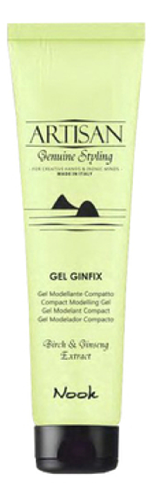 NOOK Гель для укладки волос Джинфикс - Artisan Gel Ginfix Compact Modelling Gel , 150мл