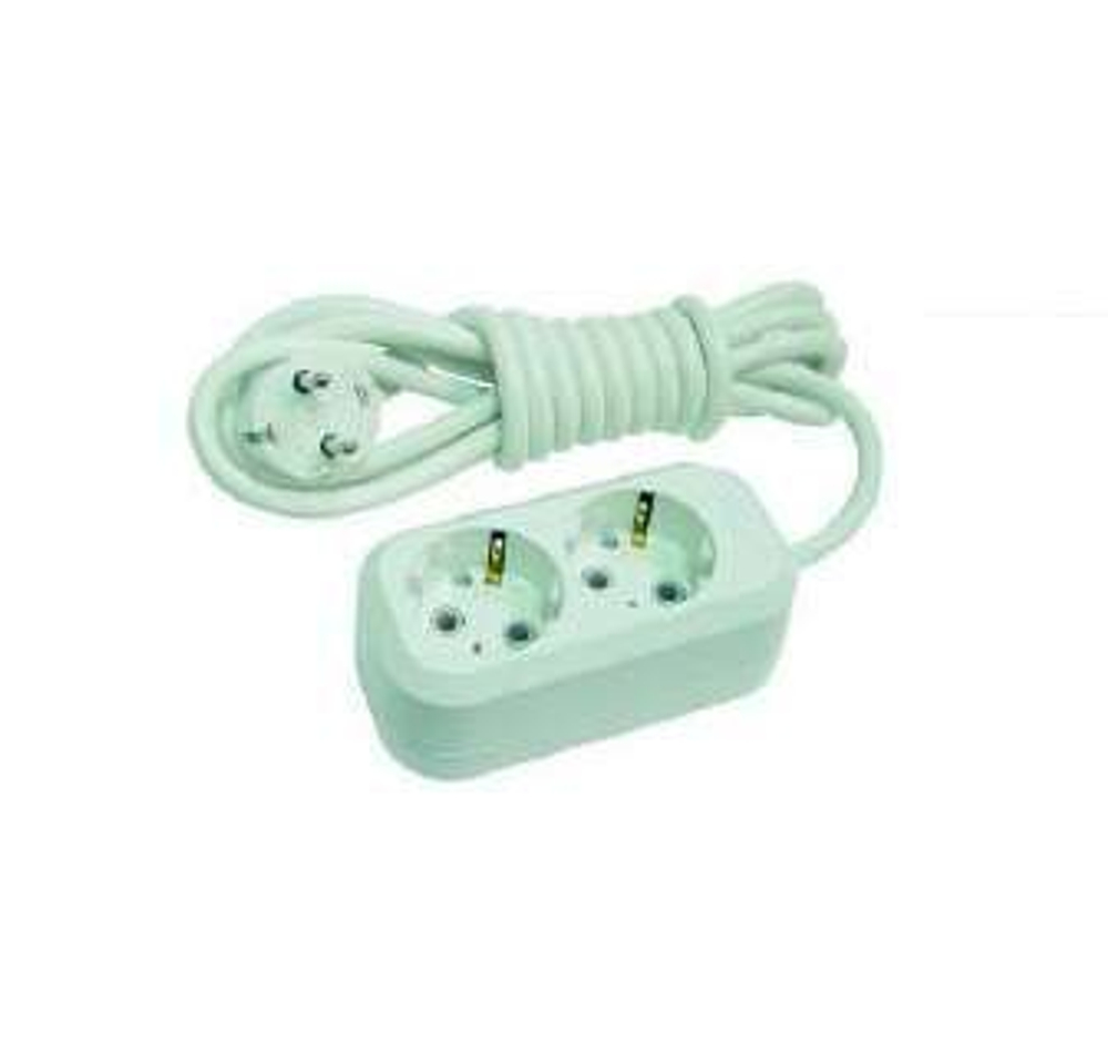 Удлинитель 2х3м с заземлением 16А IP20 Makel MGP113