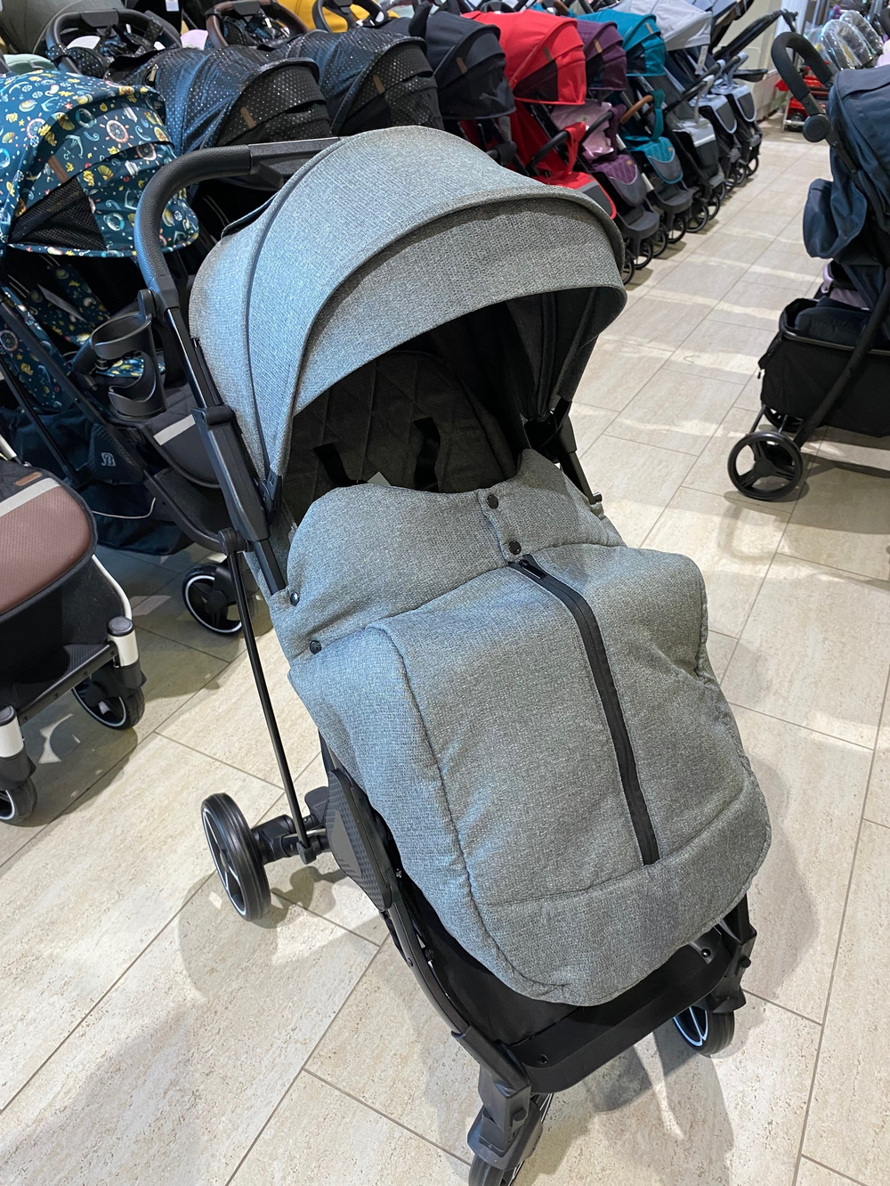 Коляска детская MOWBaby "SMART" MB101 Grey (2023)