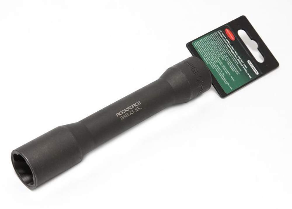 Головка для поврежденных болтов и гаек удлиненная 1/2'', 19мм RockForce RF-912U3-19L