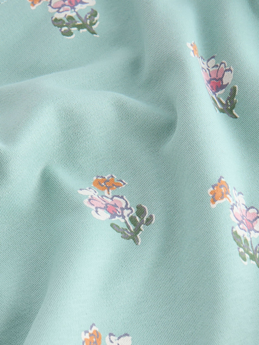 Пижама для девочки Next Q96-762, 3 шт., Голубой, Молочный, Персиковый