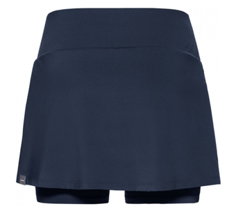 Юбка для девочки теннисная Head Club Basic Skort - небесный