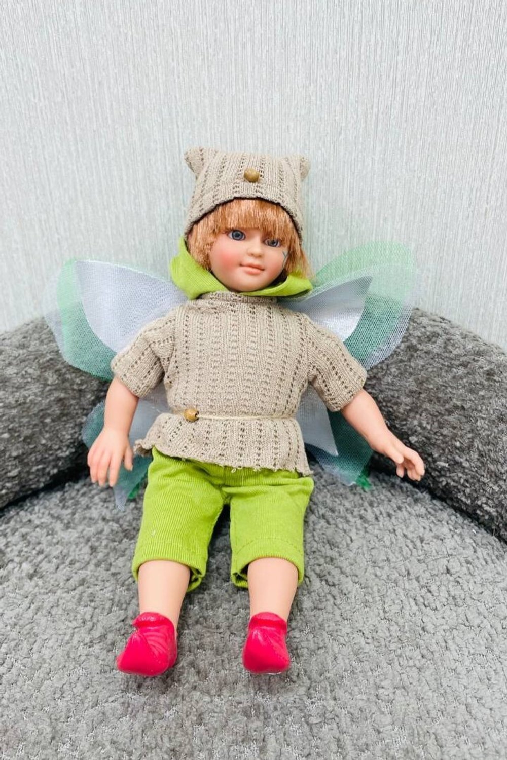 УЦЕНКА Кукла LAMAGIK мягконабивная  28см Branca (41033)