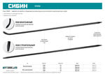 СИБИН 1300 мм, d 25 мм, монтажный лом (2183-13)