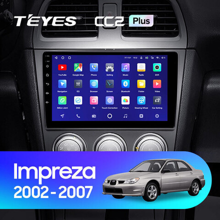 Teyes CC2 Plus 9" для Subaru Impreza 2002-2007